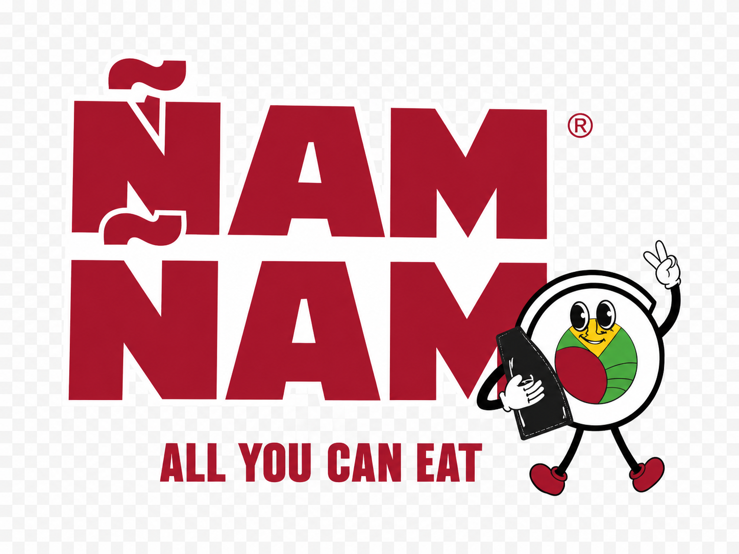 Logo ÑamÑam rojo